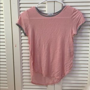 Striped thin t-shirt